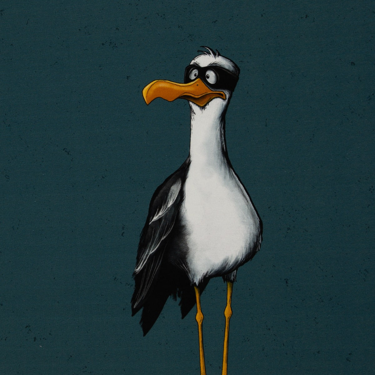 Seagull Ole by Thorsten Berger petrol/schwarz/gelb