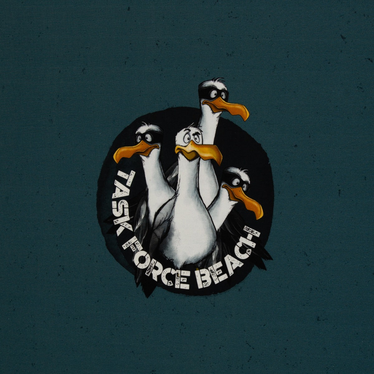 Seagull Ole by Thorsten Berger petrol/schwarz/gelb
