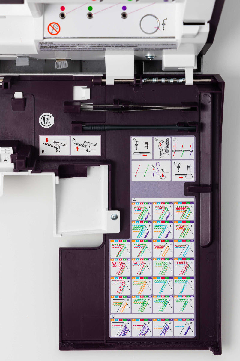 Pfaff Admire Air 7000 Coverlock