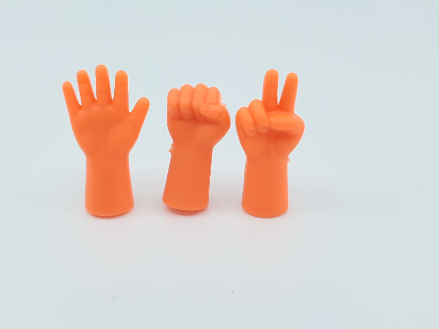 Nadelspitzenstopper Händchen orange