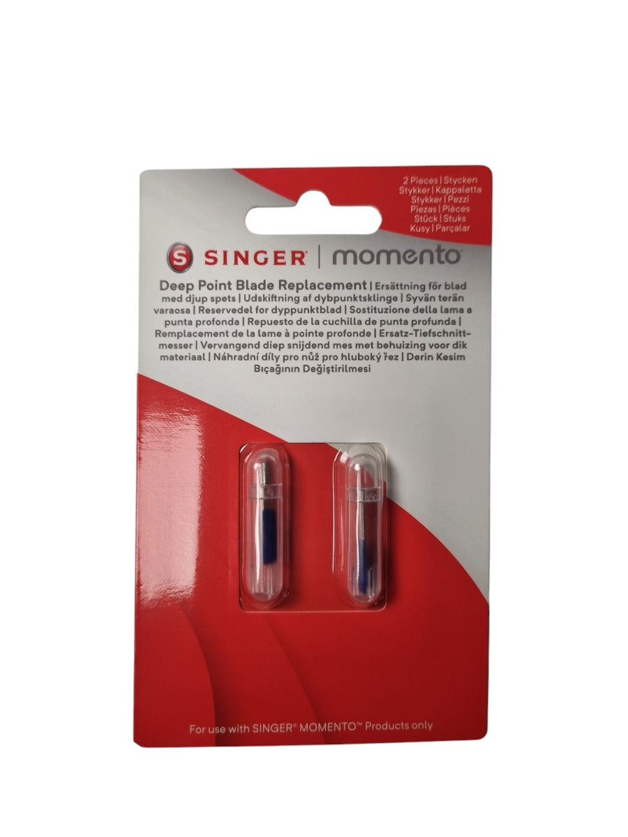 Singer Momento 2-er Pack Ersatz-Tiefschnittmesser