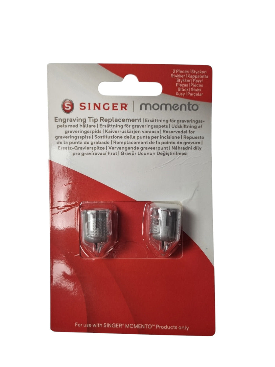 Singer Momento 2er-Pack Ersatzgravierspitzen