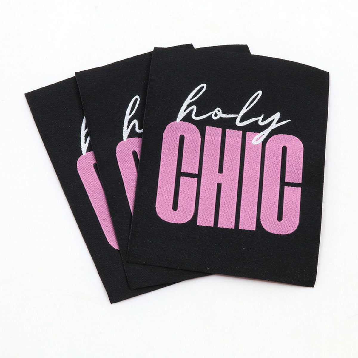 2er Set Webetikett XL - Holy Chic