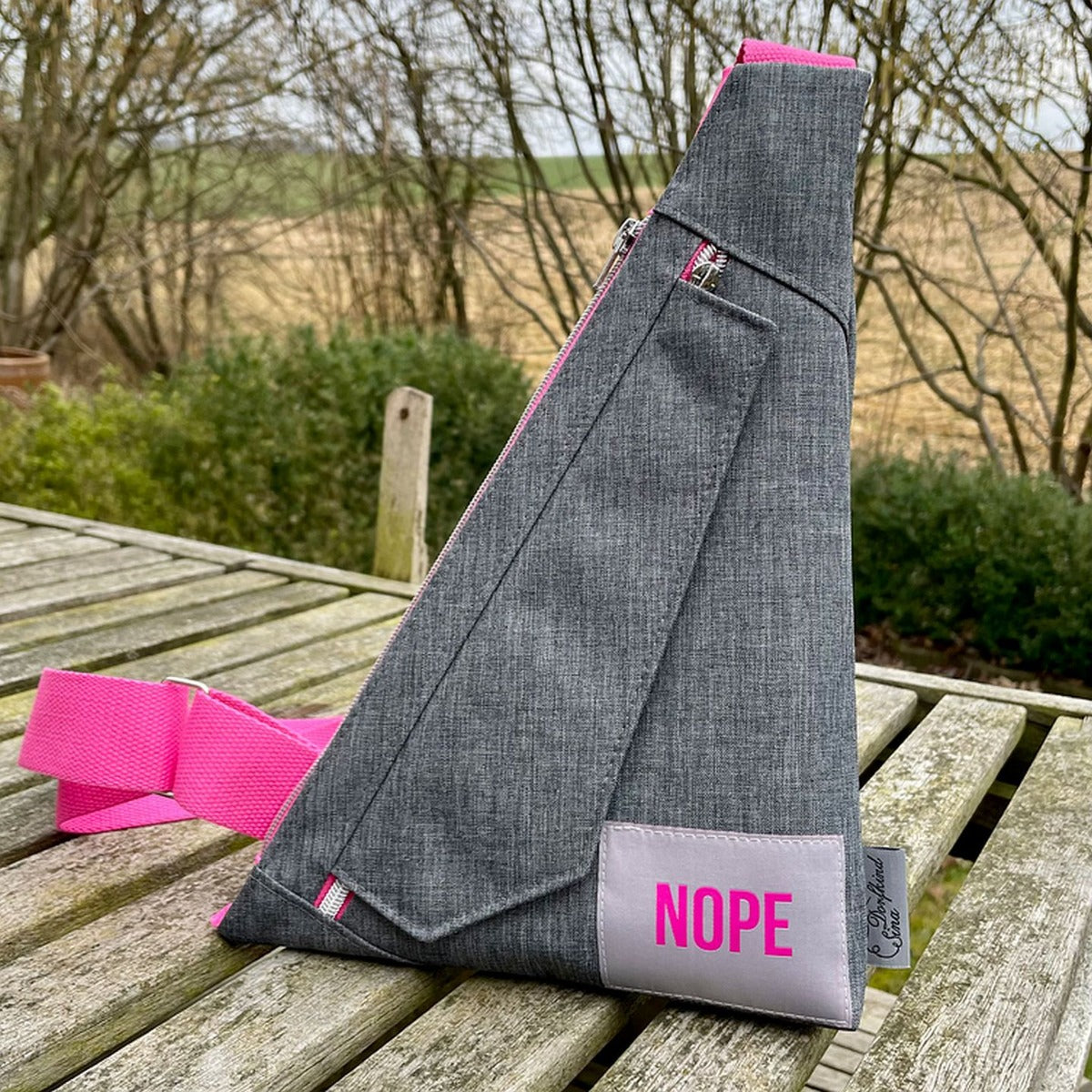 2er Set Webetikett XL - Nope