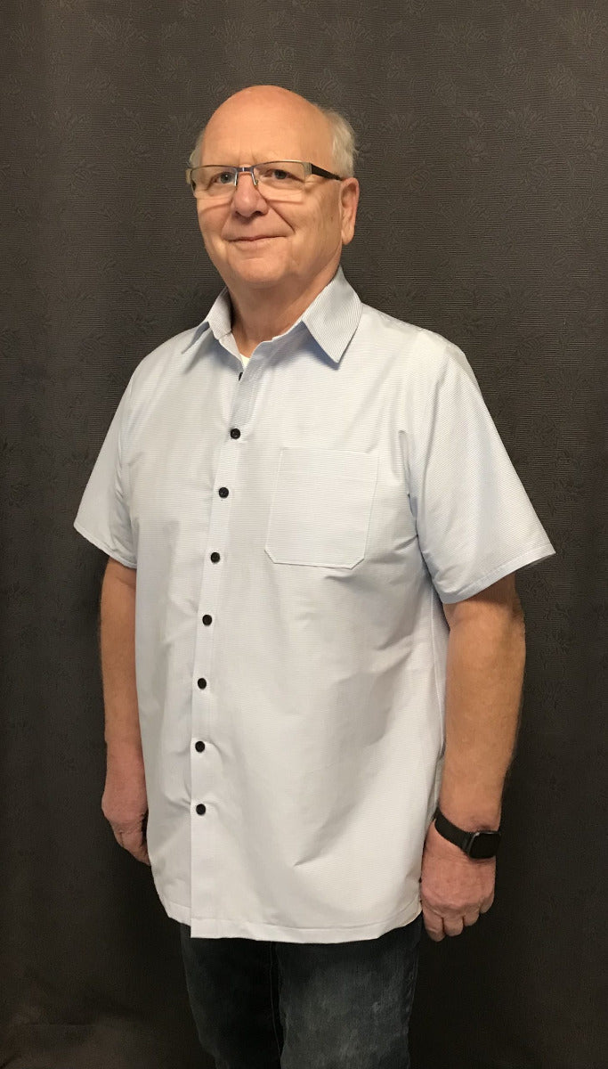 Papierschnittmuster Hemd Herren von Fadenkäfer