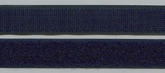 Klettband 20mm breit, nachtblau