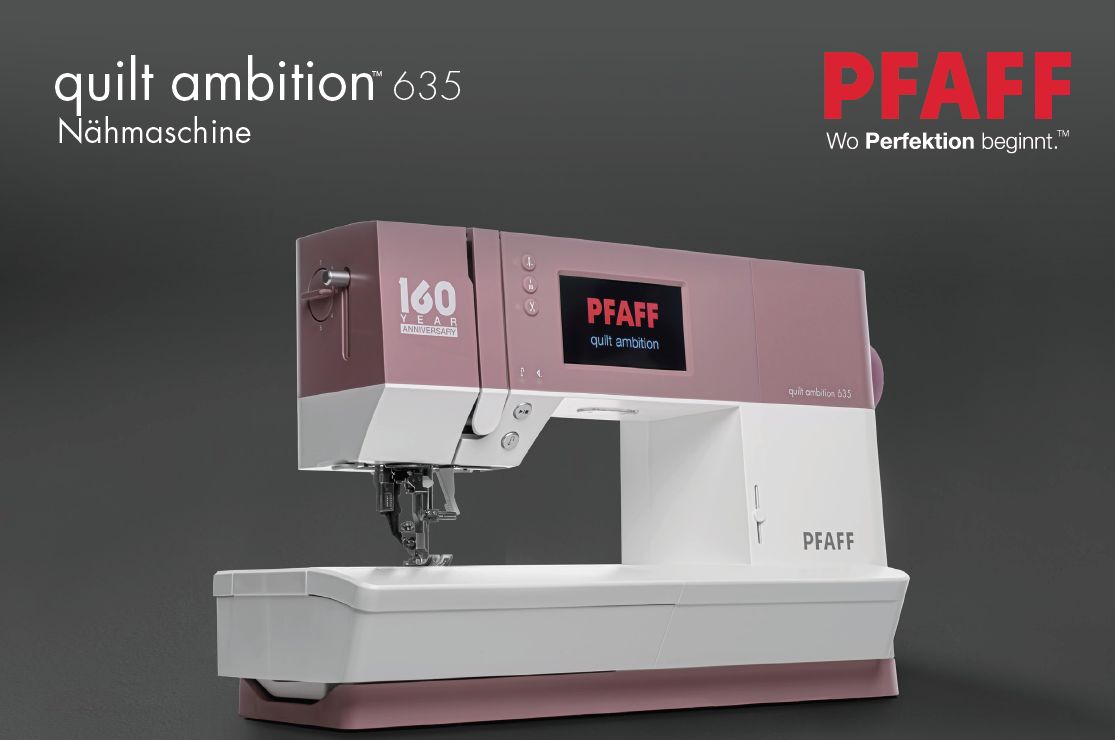 Pfaff quilt ambition 635 Sonderedition Nähmaschine