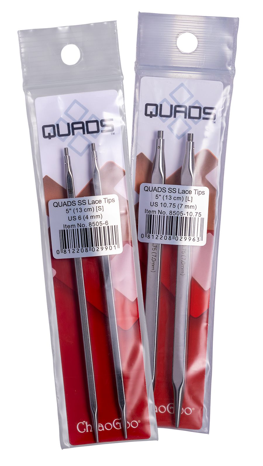 ChiaoGoo auswechselbare Nadelspitzen Quads Lace