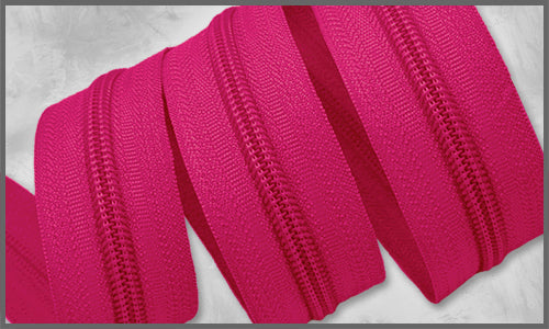 Reissverschluss Gr. 5 fuchsia