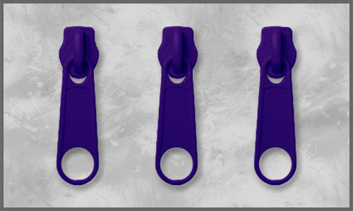 Zipper Gr. 3 royalblau