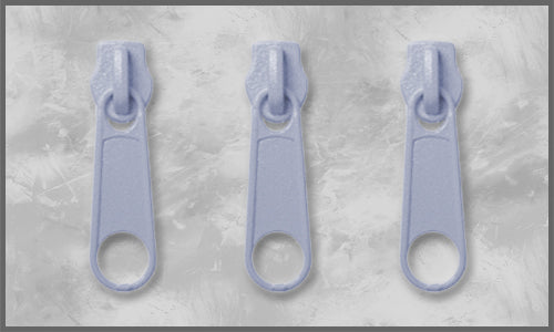 Zipper Gr. 3 himmelblau
