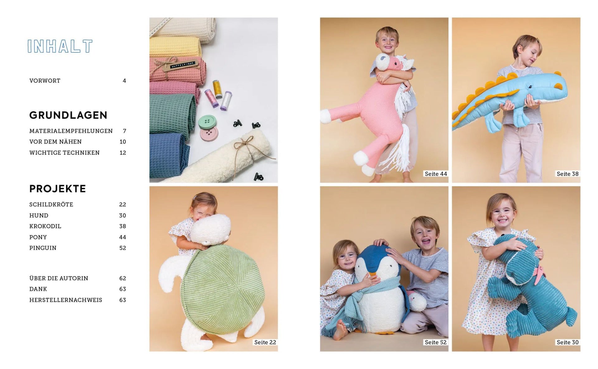 Kuschelgiganten nähen: Coole BigFriends im Skandi-Look