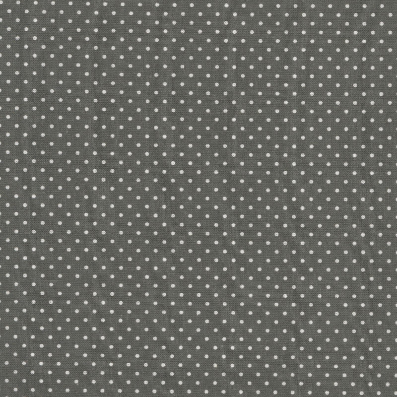 Au Maison Wachstuch Dots charcoal