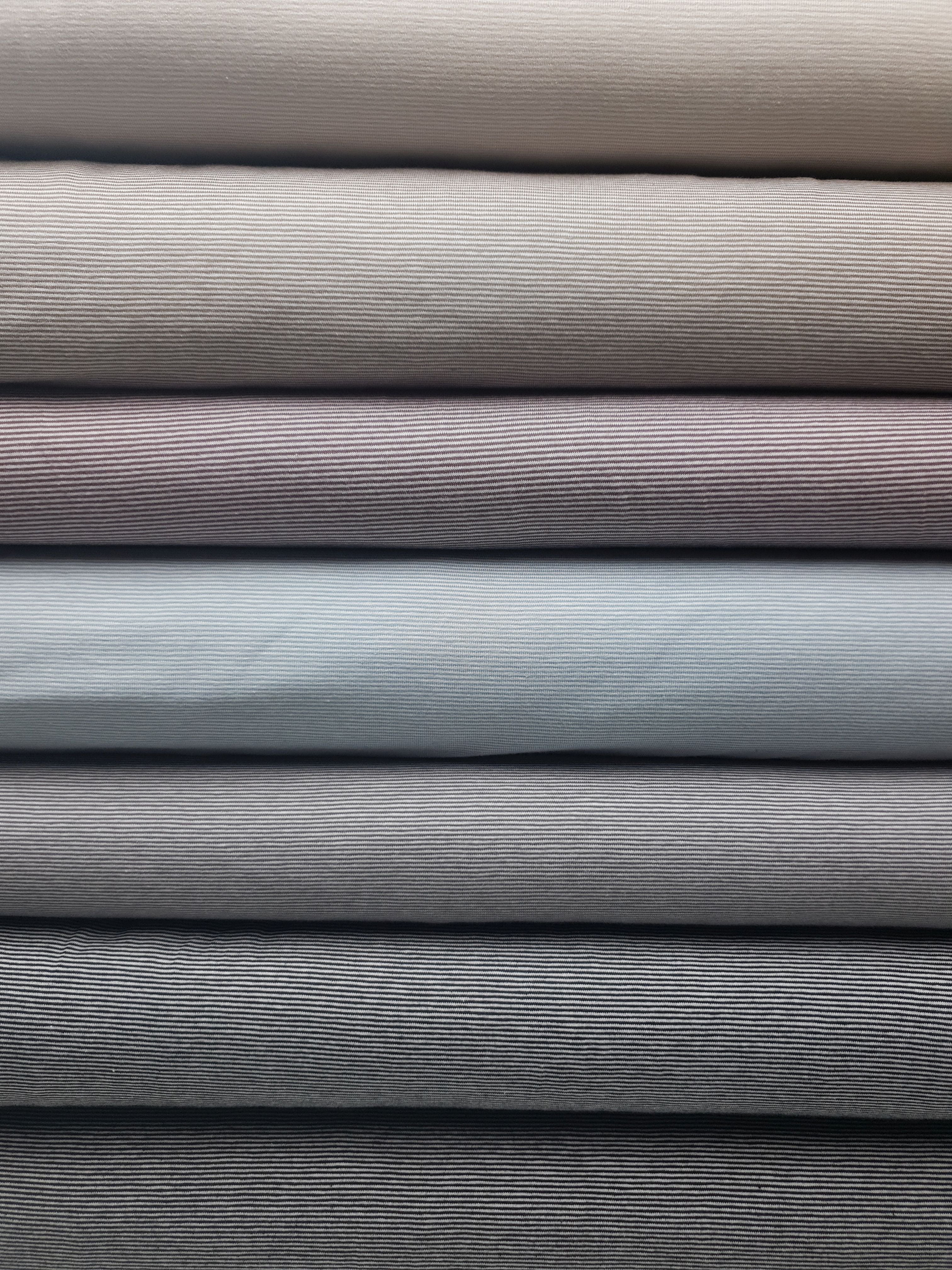 Baumwolljersey Mini Stripes