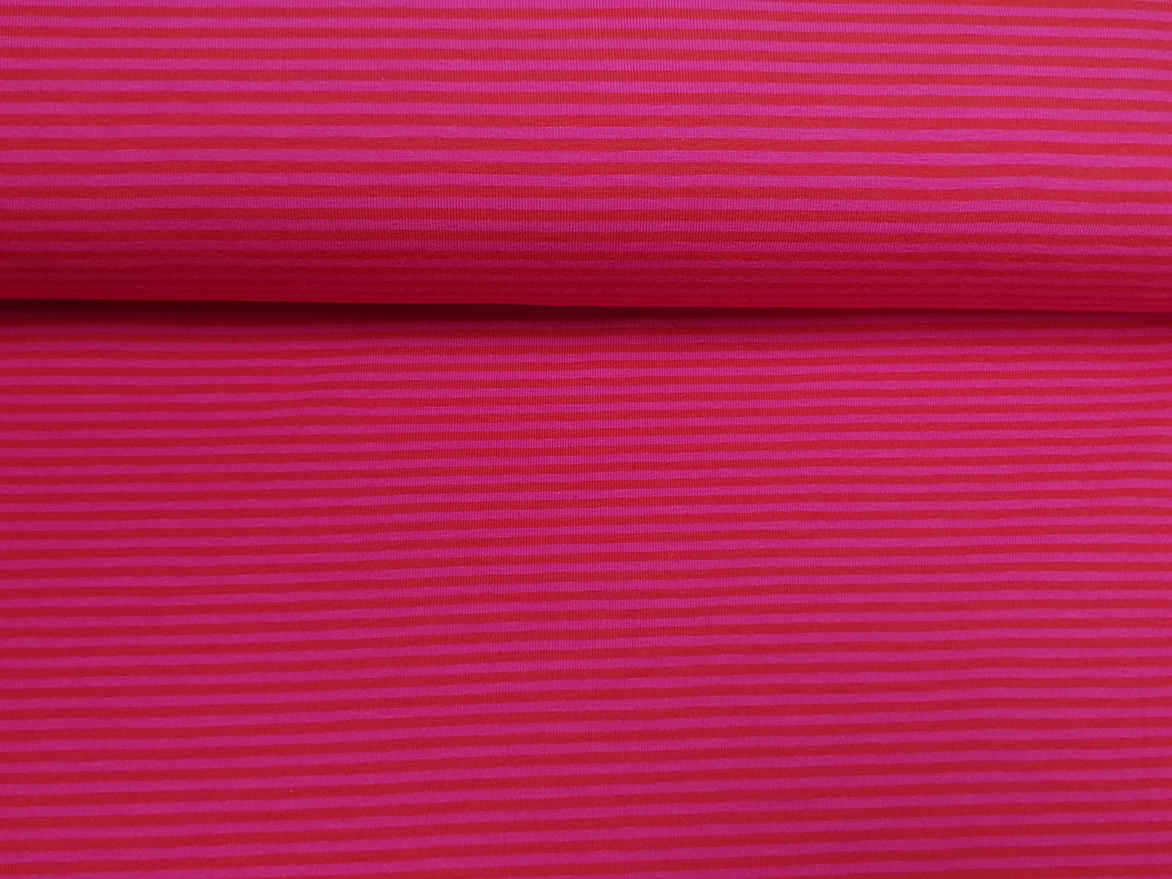 Baumwolljersey Small Stripes