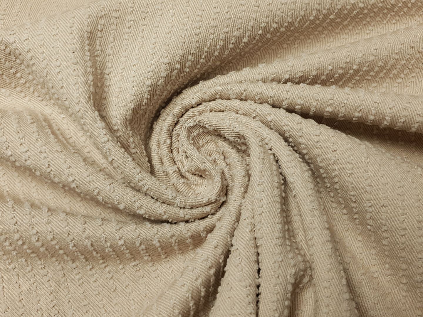 Baumwolltwill Stripes beige
