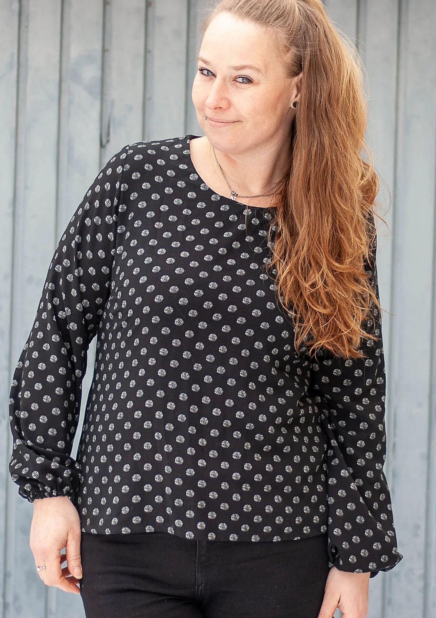 Bluse Tiri Damen, Ki-ba-doo Papierschnittmuster