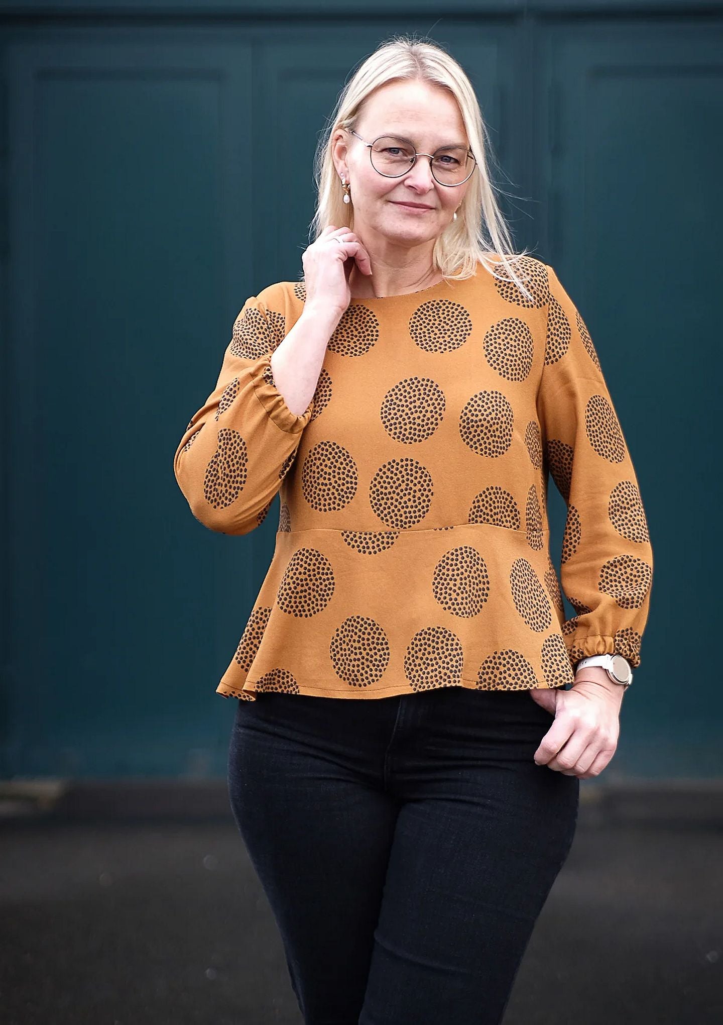 Bluse Tiri Damen, Ki-ba-doo Papierschnittmuster