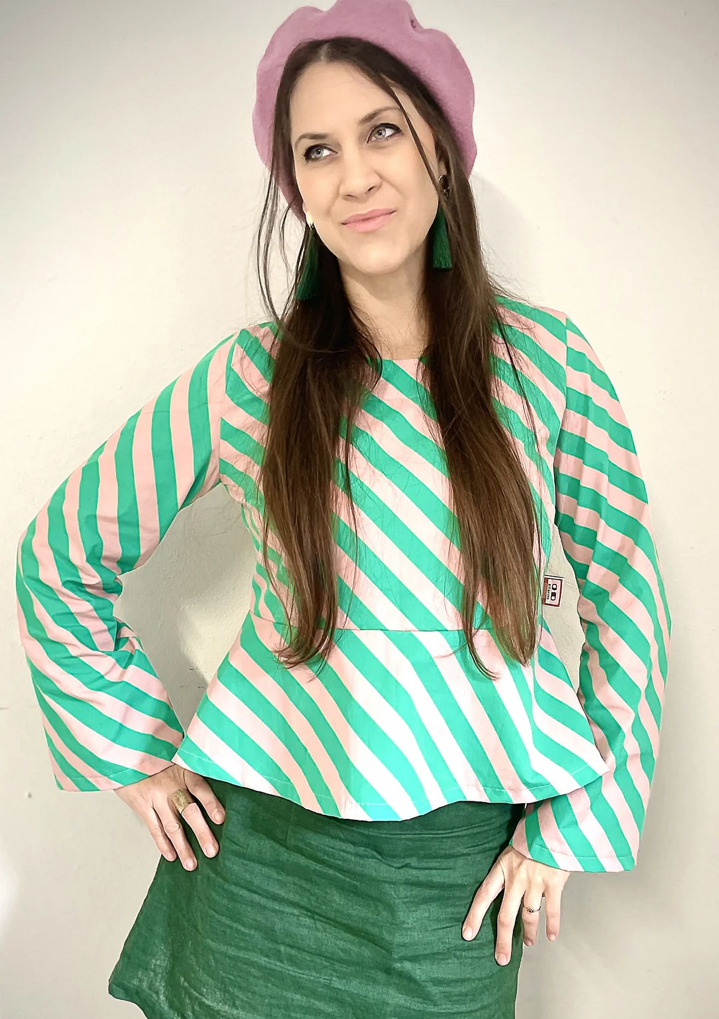 Bluse Tiri Damen, Ki-ba-doo Papierschnittmuster