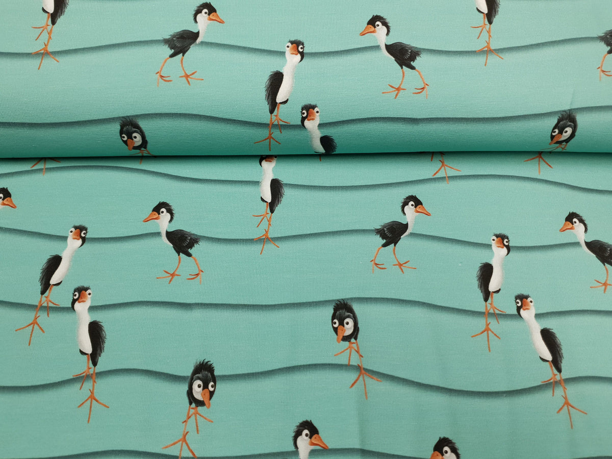 Crazy Bird mint/schwarz/orange