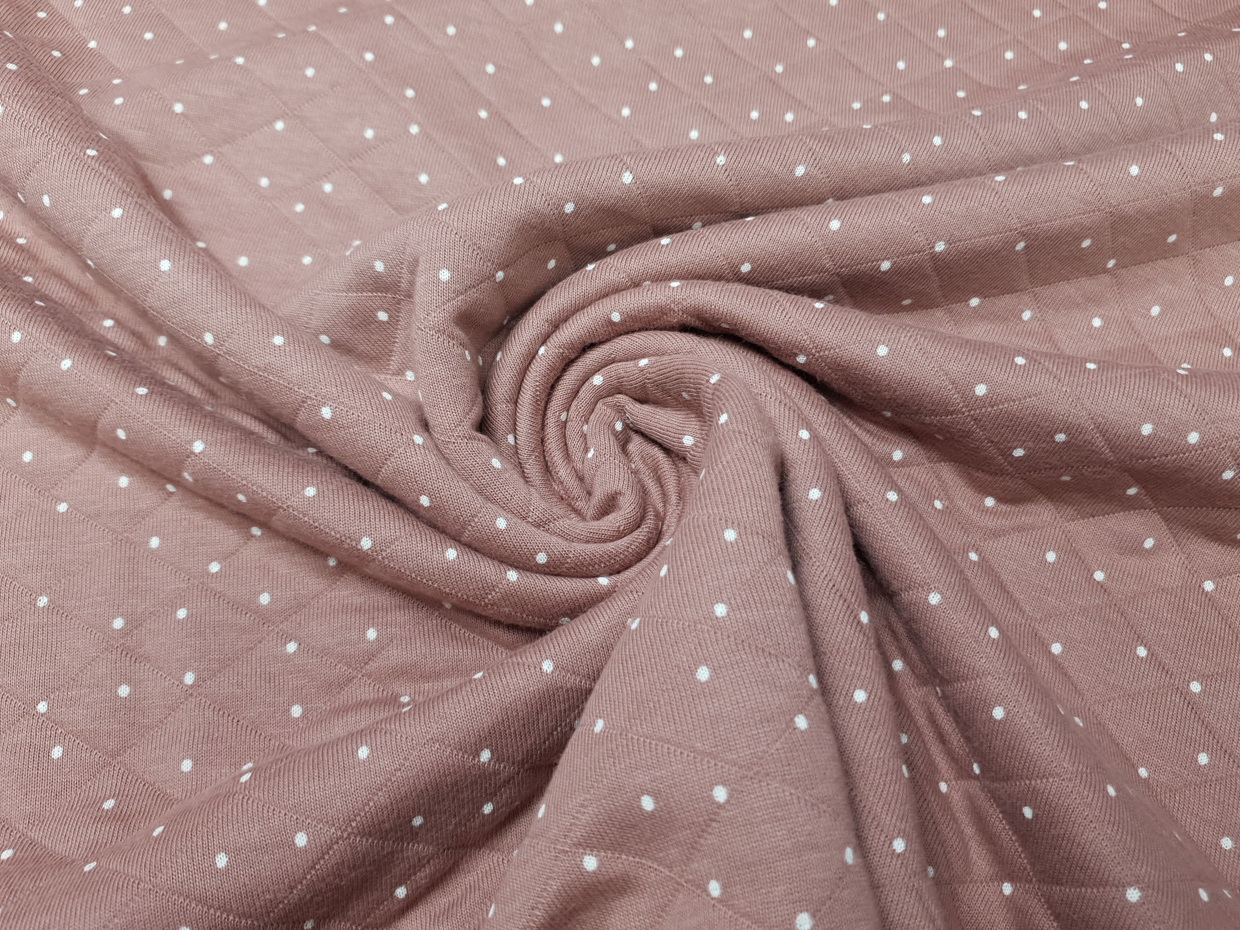 Dottie mauve/offwhite