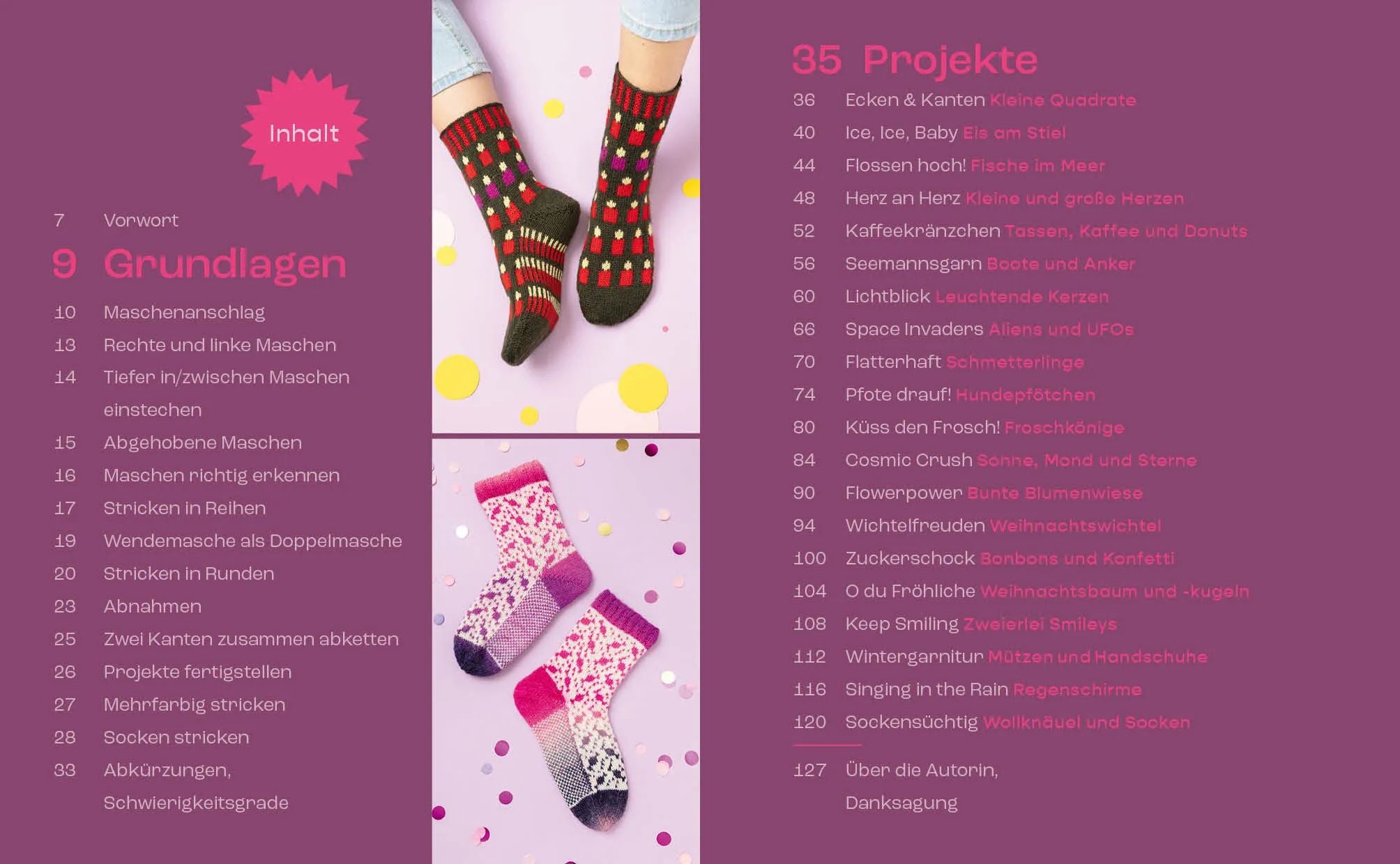 Happy Socks stricken - Bunte Motivsocken mit WOW-Effekt