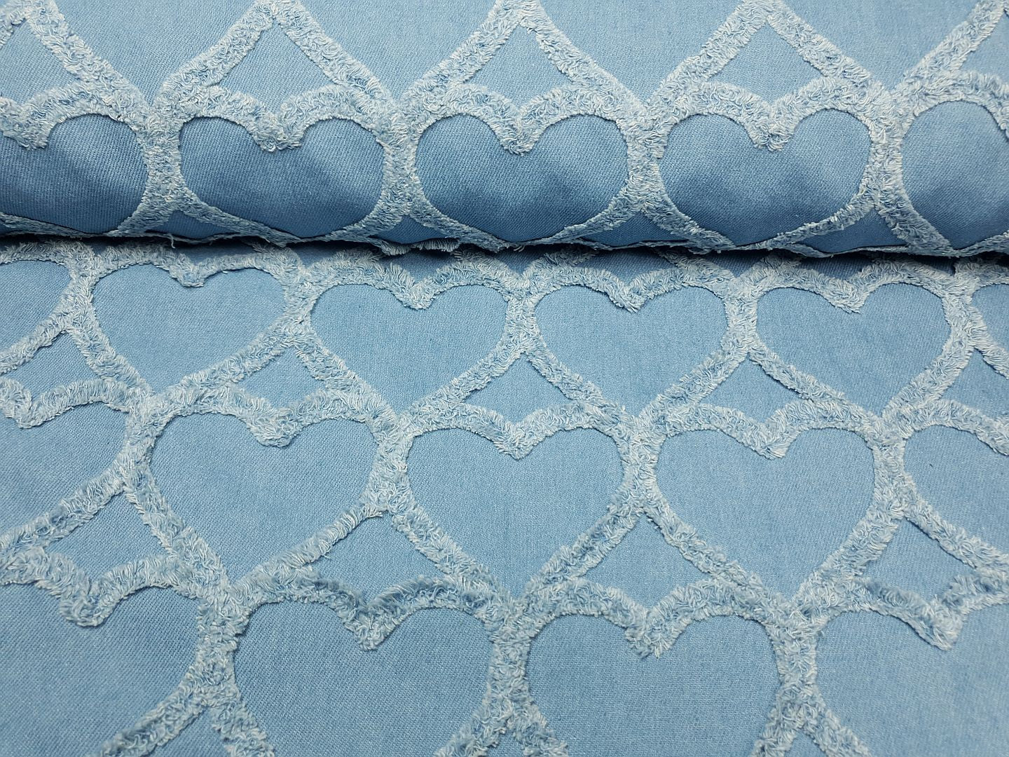 Jeans Hearts hellblau