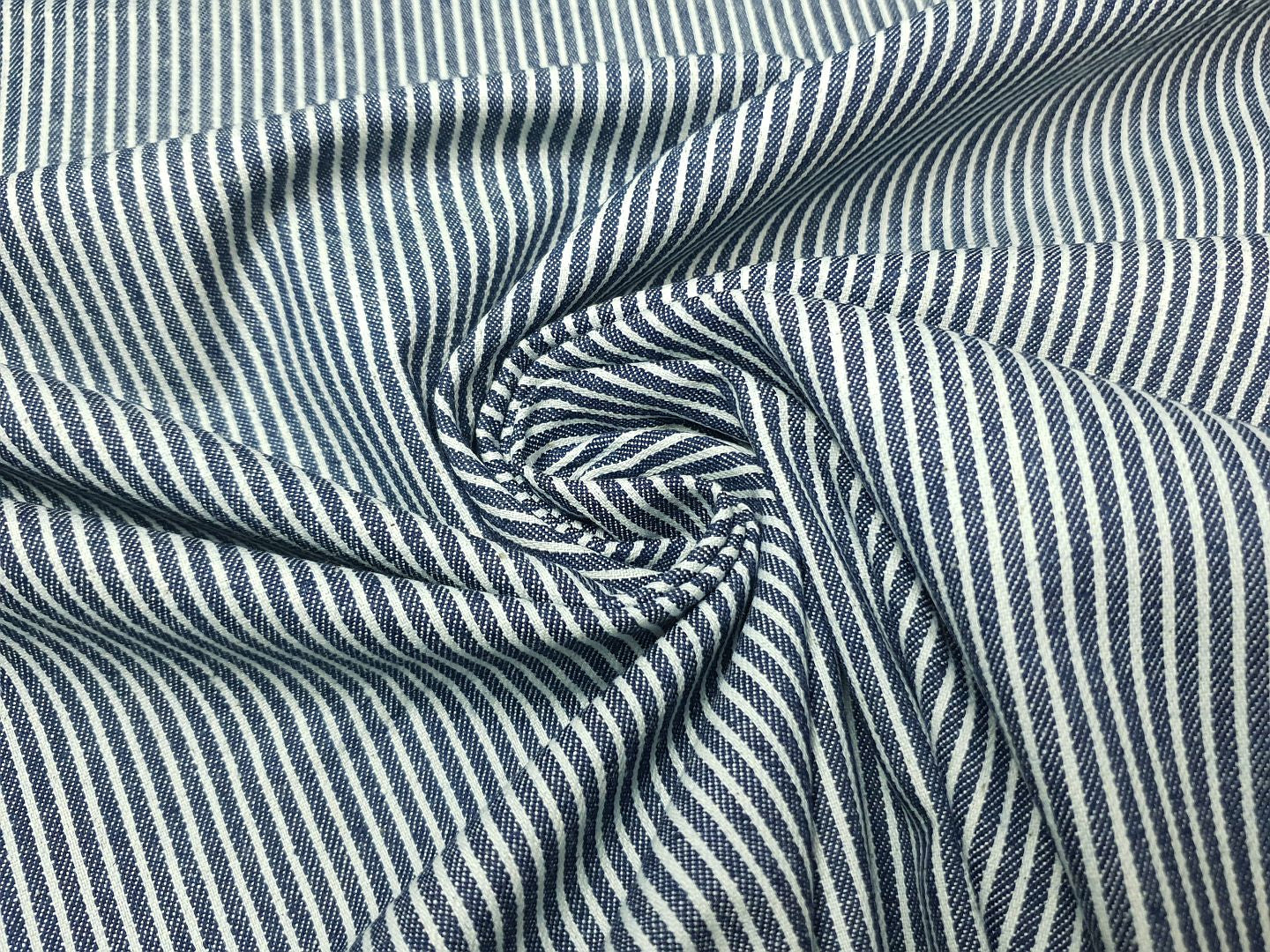 Jeans Stripes denim/weiss