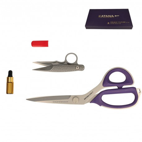 Katana Scheren-Set violett 25cm