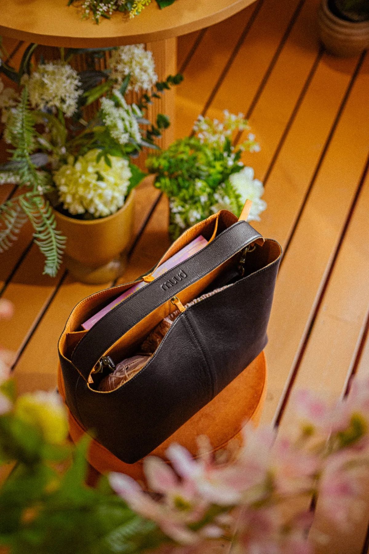 Muud Jade Shoulder Bag schwarz