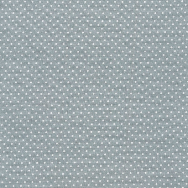 Au Maison Wachstuch Dots Dusty Blue