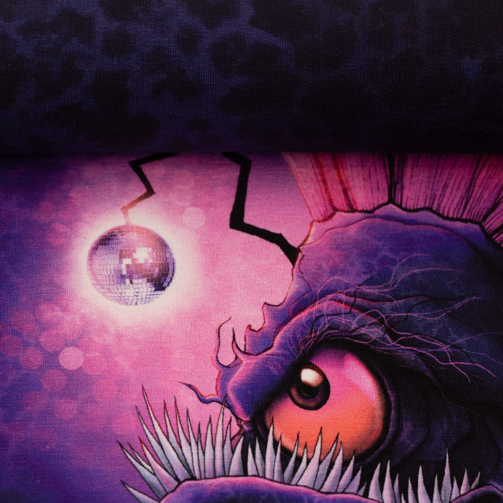 Panel Deep Water by Thorsten Berger dunkelblau/nachtblau/pink/violett