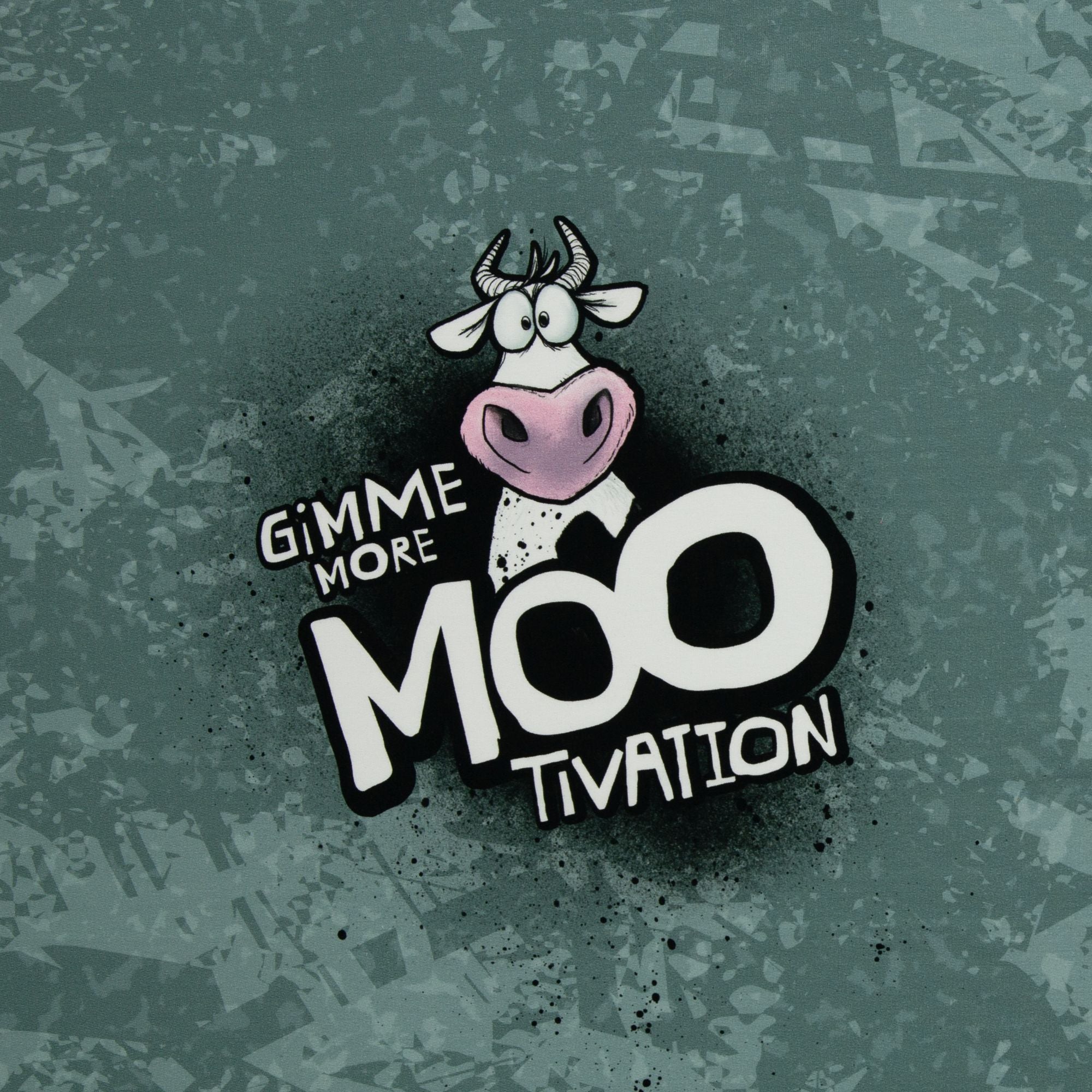 Panel Let's Moove by Thorsten Berger dustymint/schwarz/offwhite/rosa