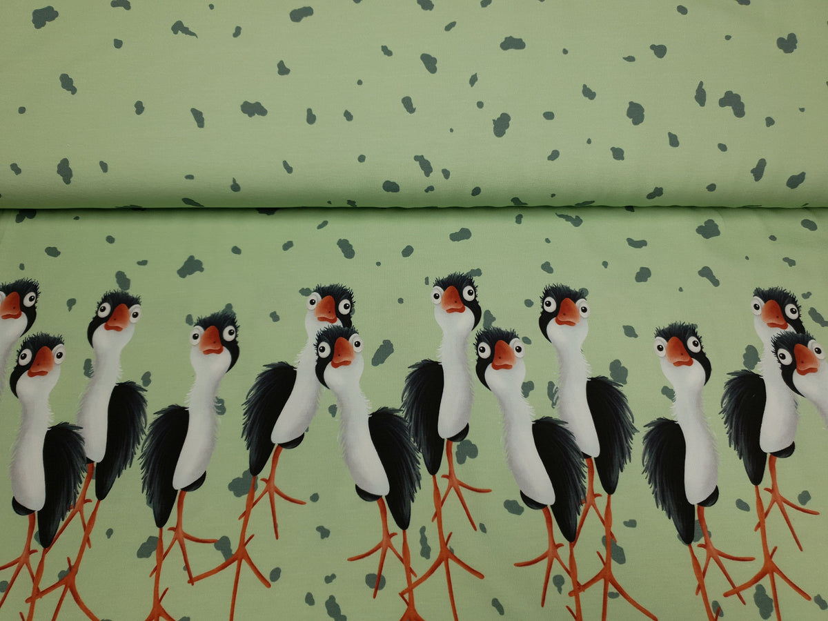 Rapport Crazy Bird lime/schwarz/orange