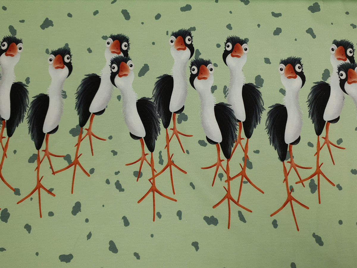 Rapport Crazy Bird lime/schwarz/orange