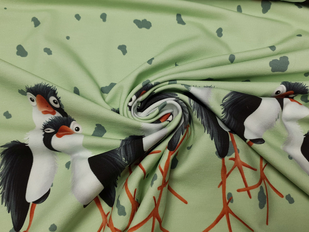 Rapport Crazy Bird lime/schwarz/orange