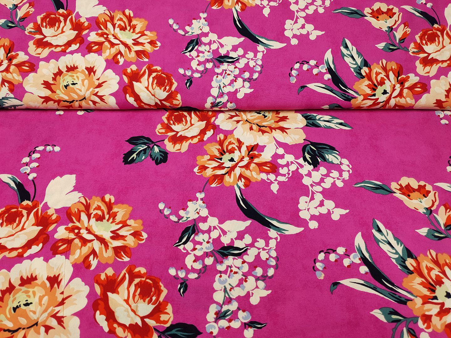 Roses magenta/creme/rot/apricot/dusty green