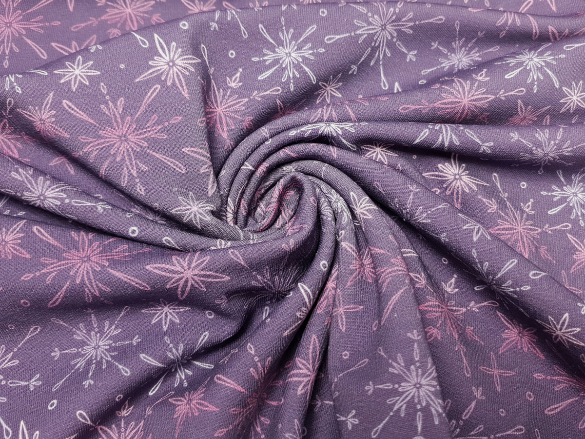 Snowflakes violett/lila/magenta