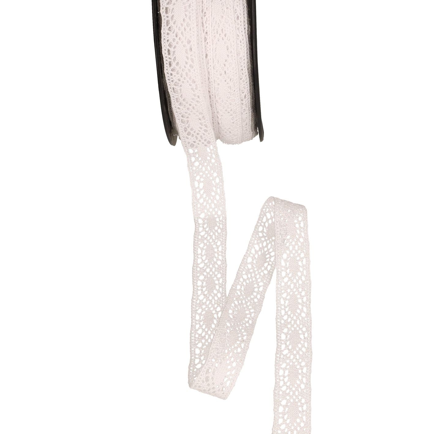 Spitze Louisa 14mm weiss