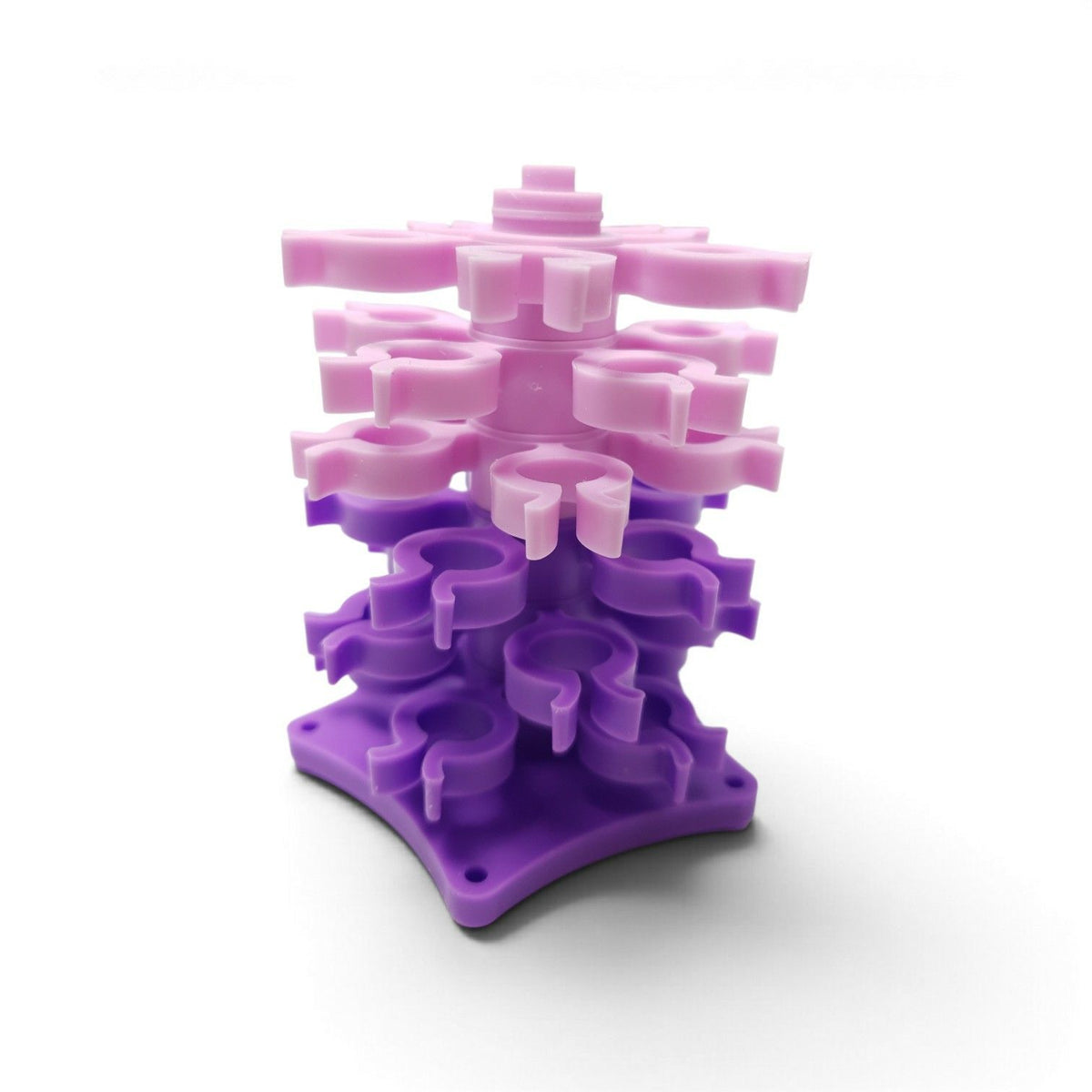 Stapelbarer Spulenhalter rosa/violett