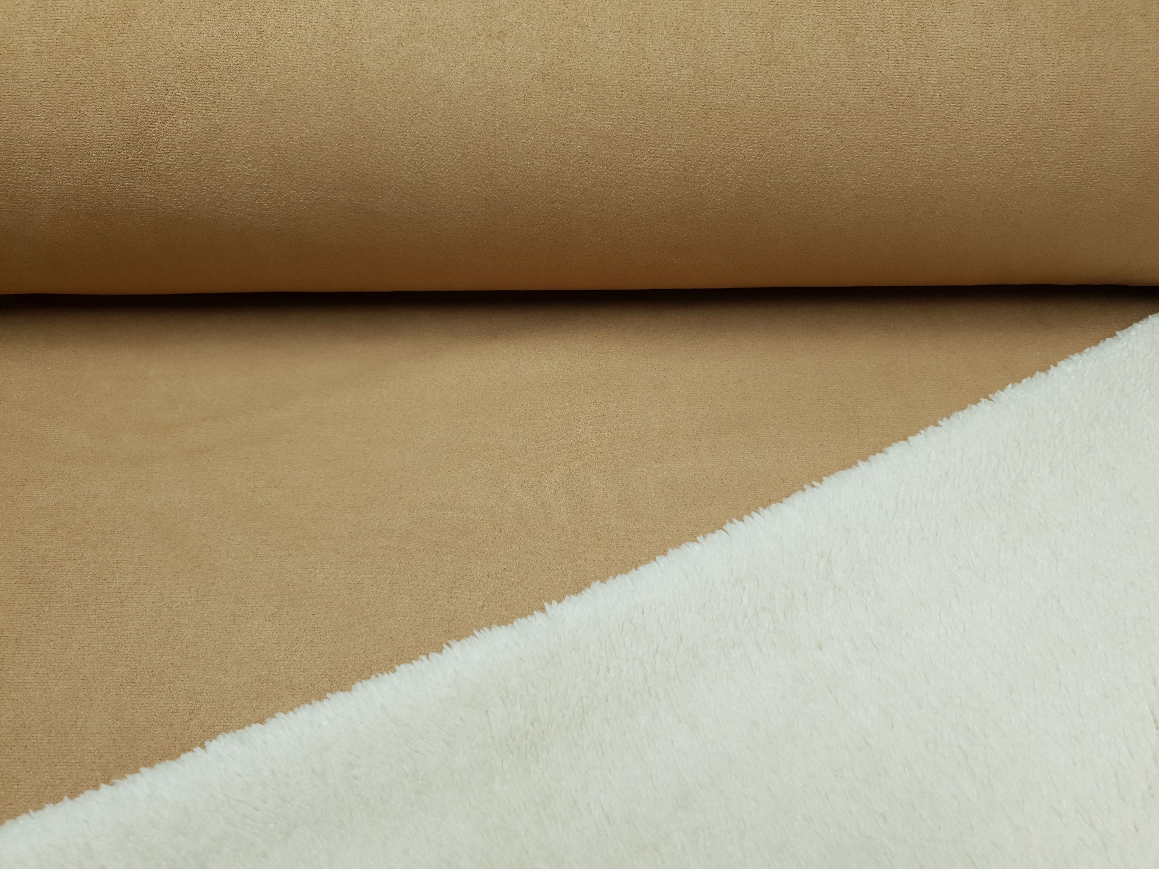 Suede Mistral hellbraun/ecru