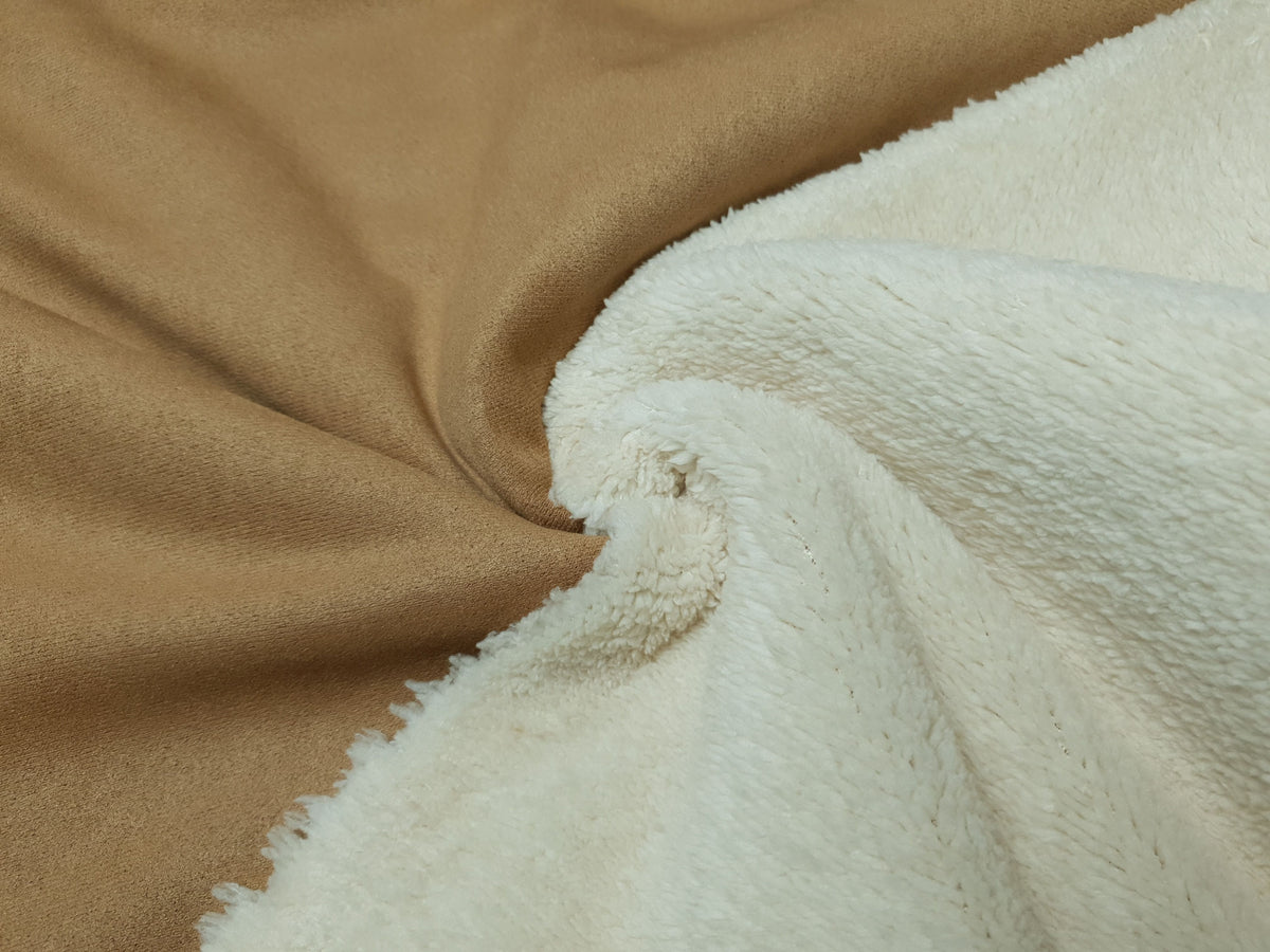 Suede Mistral hellbraun/ecru