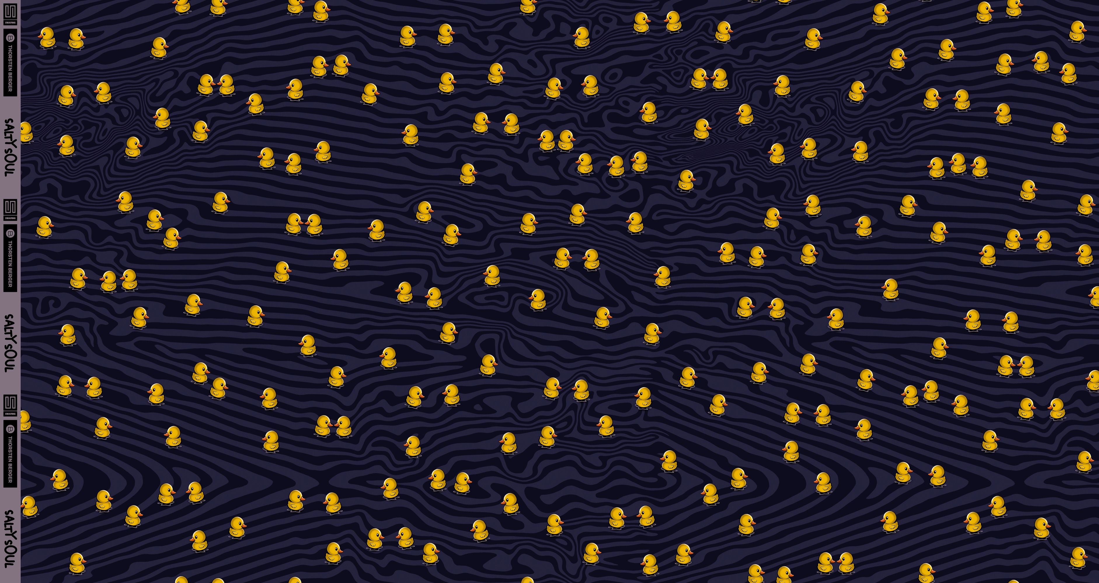 What the Duck by Thorsten Berger dunkelblau/nachtblau/gelb