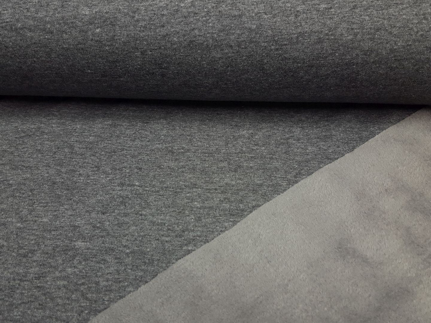 Alpenfleece anthrazit melange