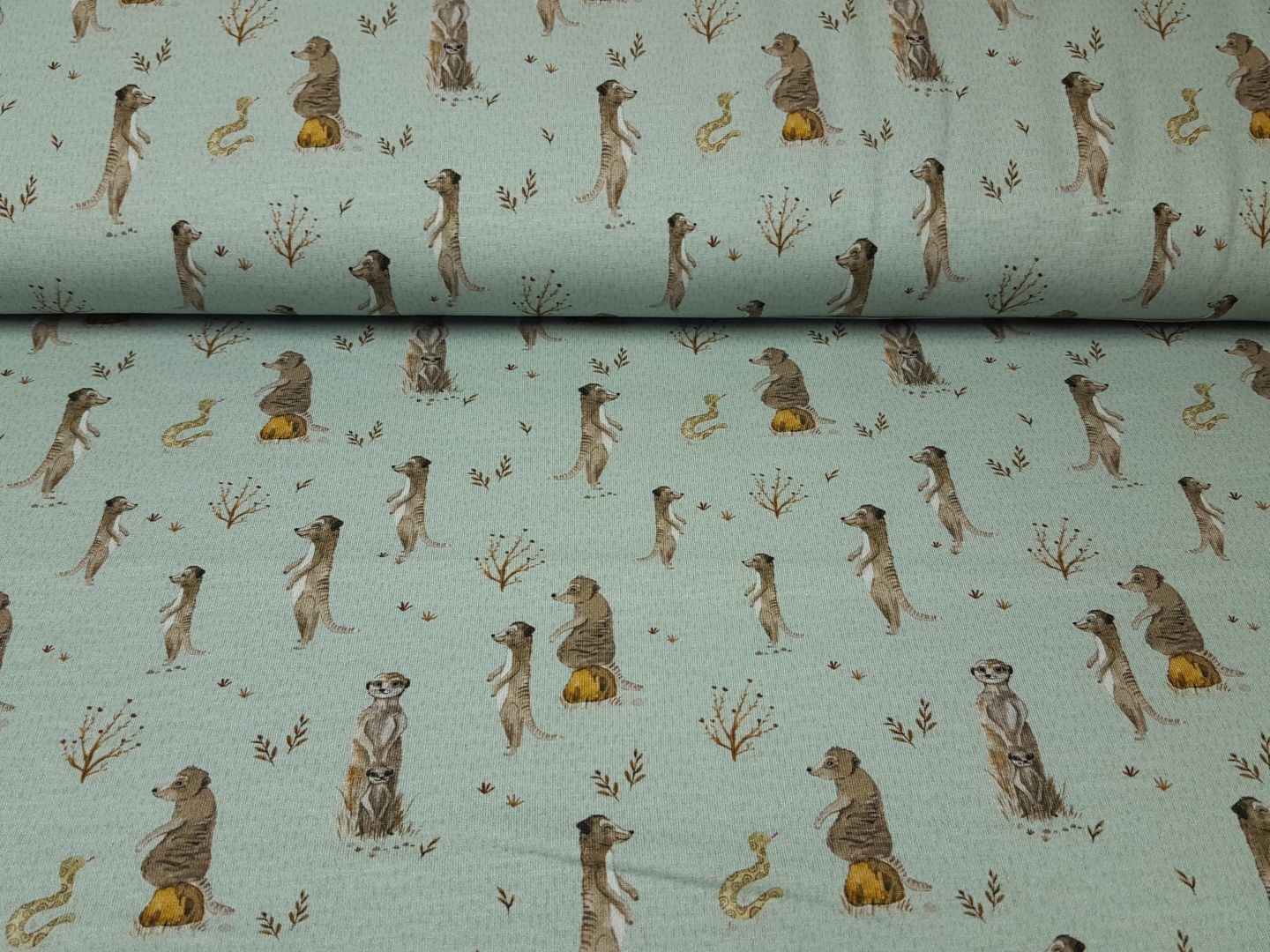 Animals by Christiane Zielinski dustymint/beige/braun