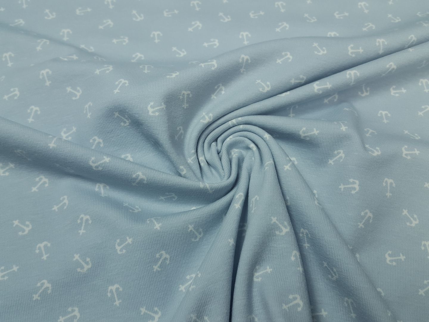 Anker hellblau/offwhite
