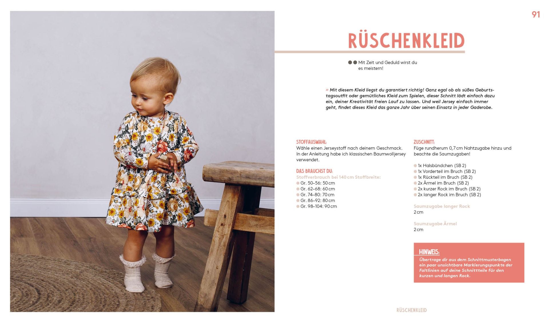 Hej. Minimode - Kleidung aus Jersey nähen