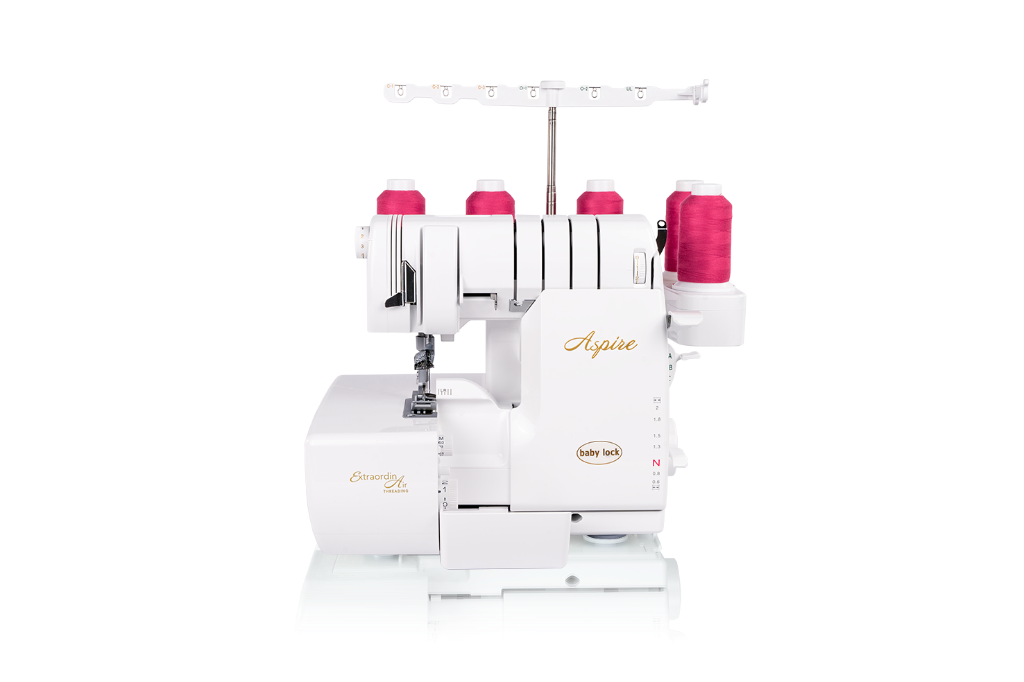 Baby Lock Aspire kombinierte Overlock- und Coverlockmaschine