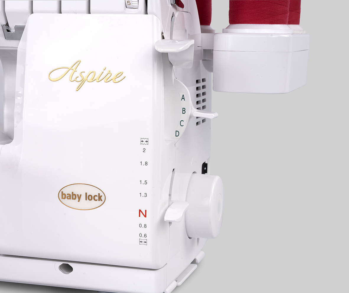 Baby Lock Aspire kombinierte Overlock- und Coverlockmaschine