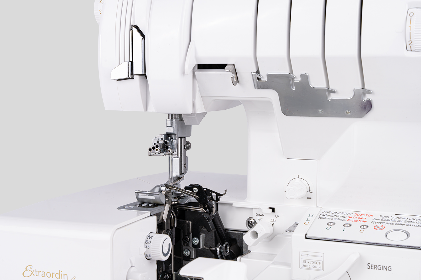 Baby Lock Aspire kombinierte Overlock- und Coverlockmaschine